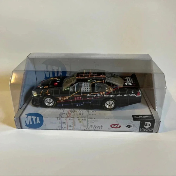 lionel Other - NEW Lionel New York City MTA Subway Series Collectible Race Car 1:24 - Black